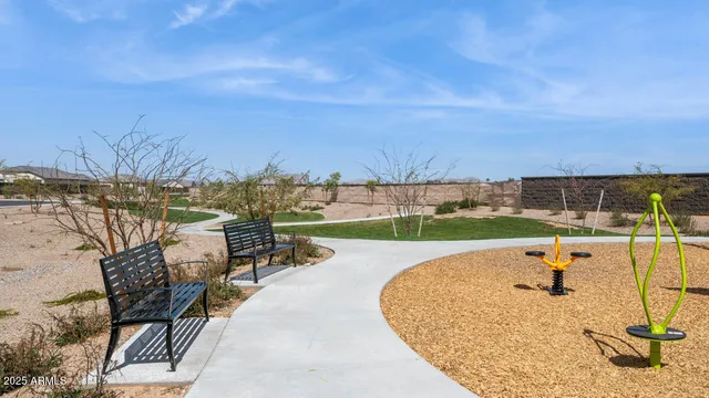 a view of a lake with a terrace