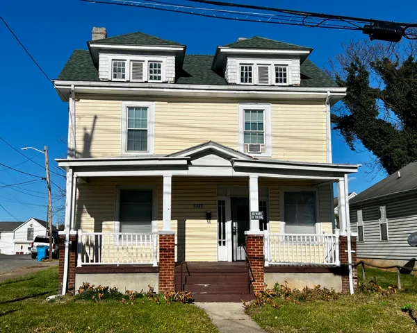 front view of house with a yard