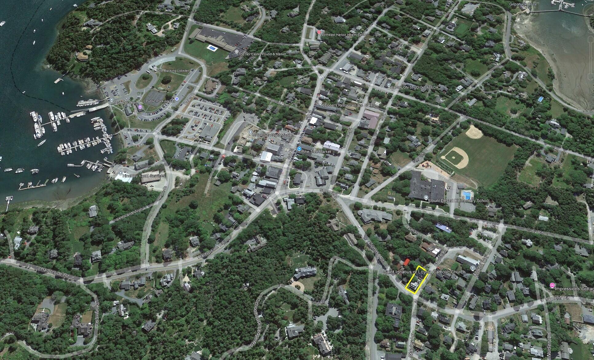 42 Summit Road Mount Desert, ME 04662 - Photo 2 of 8 Aerial x wide