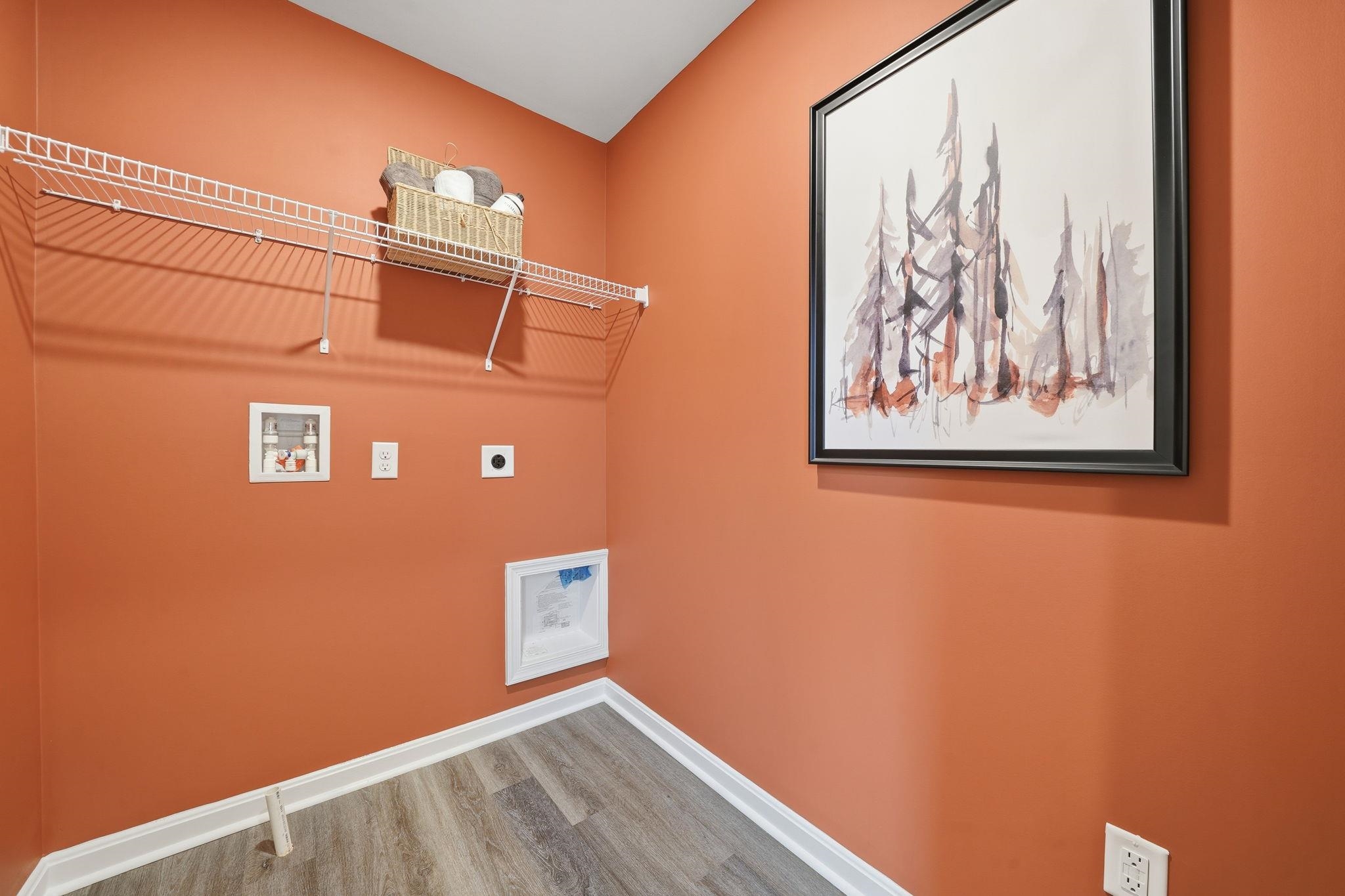 109 Meadow Ridge Way Staunton, VA 24401 - Photo 28 of 29 a view of a wall with a painting on the wall