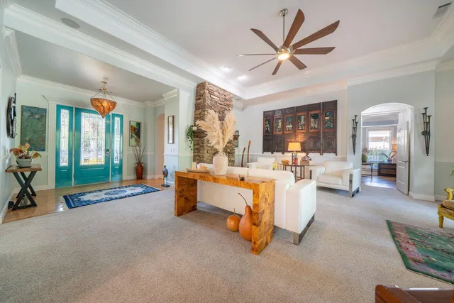 a view of a house with a street