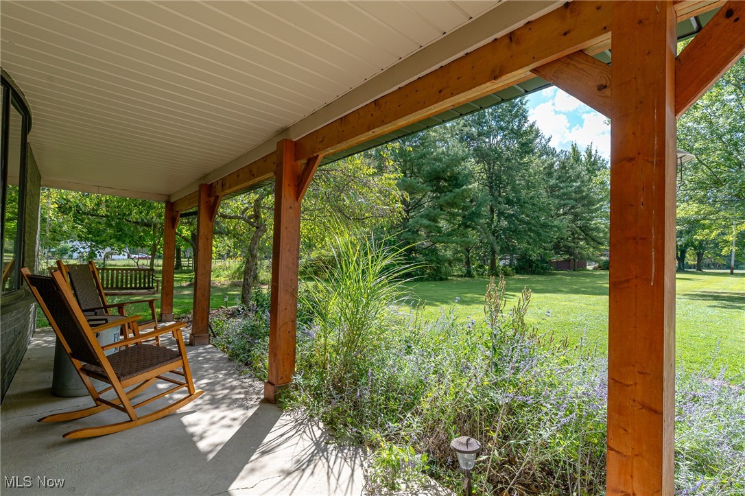 37340 Capel Road Grafton, OH 44044 - Photo 7 of 50 Welcoming front porch and a great place to relax
