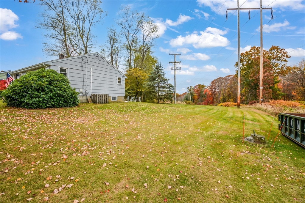 360 High Street Whitman, MA 02382 - Photo 23 of 33 a view of a yard with an outdoor space