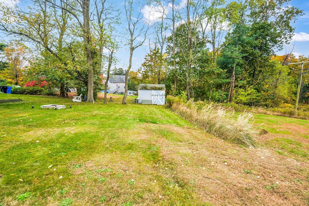360 High Street Whitman, MA 02382 - Photo 26 of 33 a view of a yard with an trees