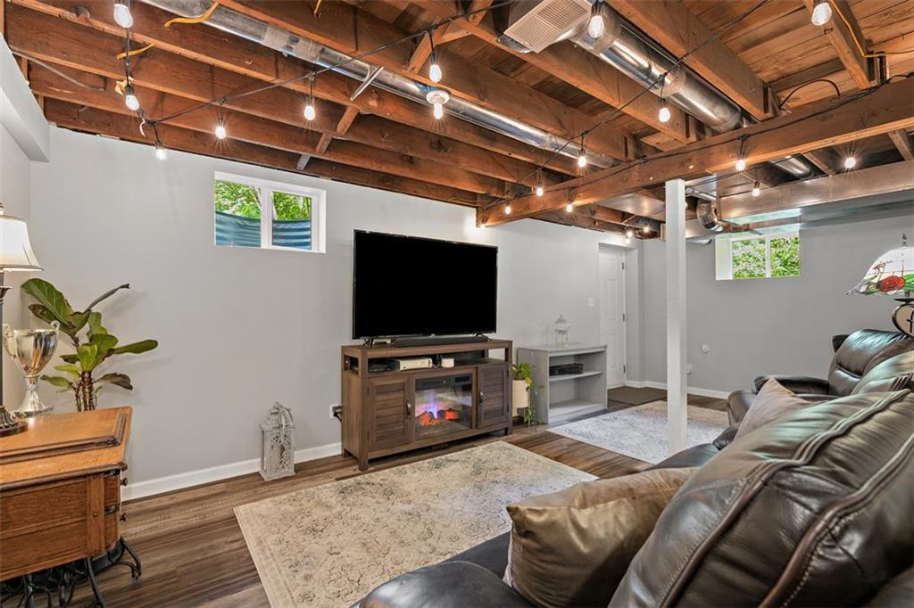 505 Center Grange Road Monaca, PA 15061 - Photo 28 of 43 a living room with furniture and a flat screen tv