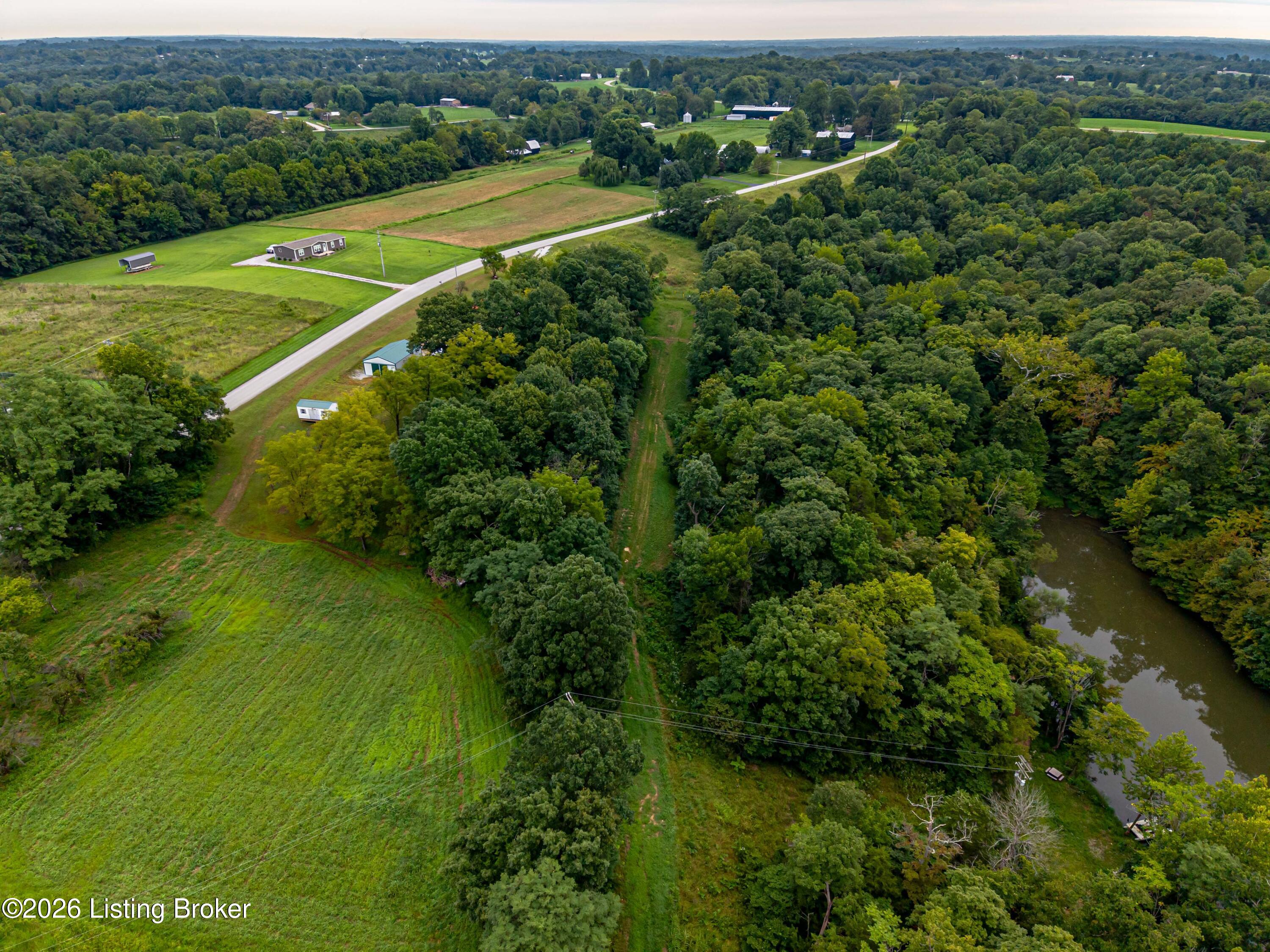 295 Bray Ridge Road Bedford, KY 40006 - Photo 49 of 72 64_Aerial_Property_Wide_View