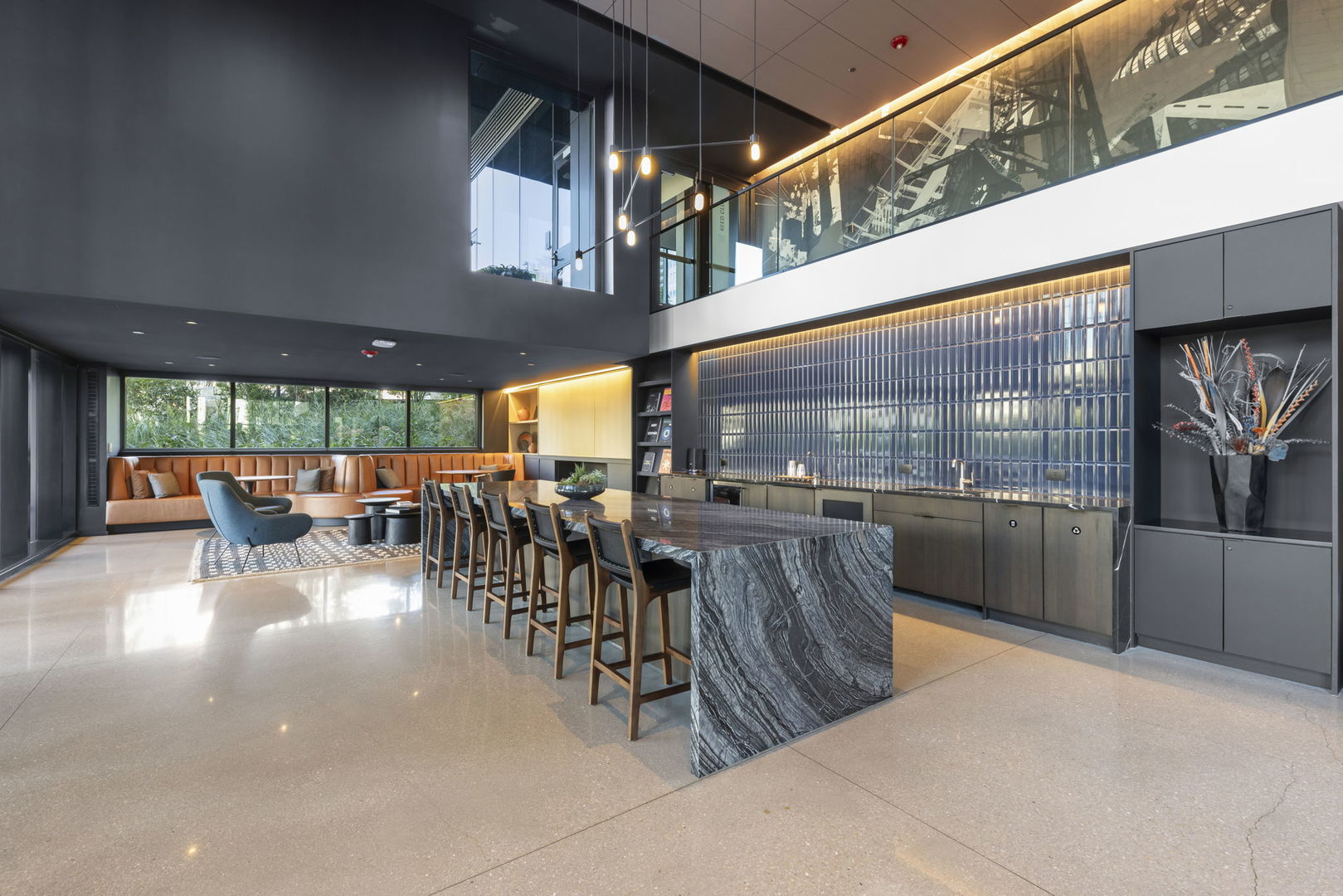 234 West Polk Street, Unit 2610 Chicago, IL 60607 - Photo 25 of 43 a view of a patio with a table and chairs