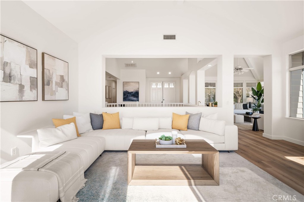 34152 Cambridge Road Dana Point, CA 92629 - Photo 26 of 70 a living room with furniture and view of kitchen