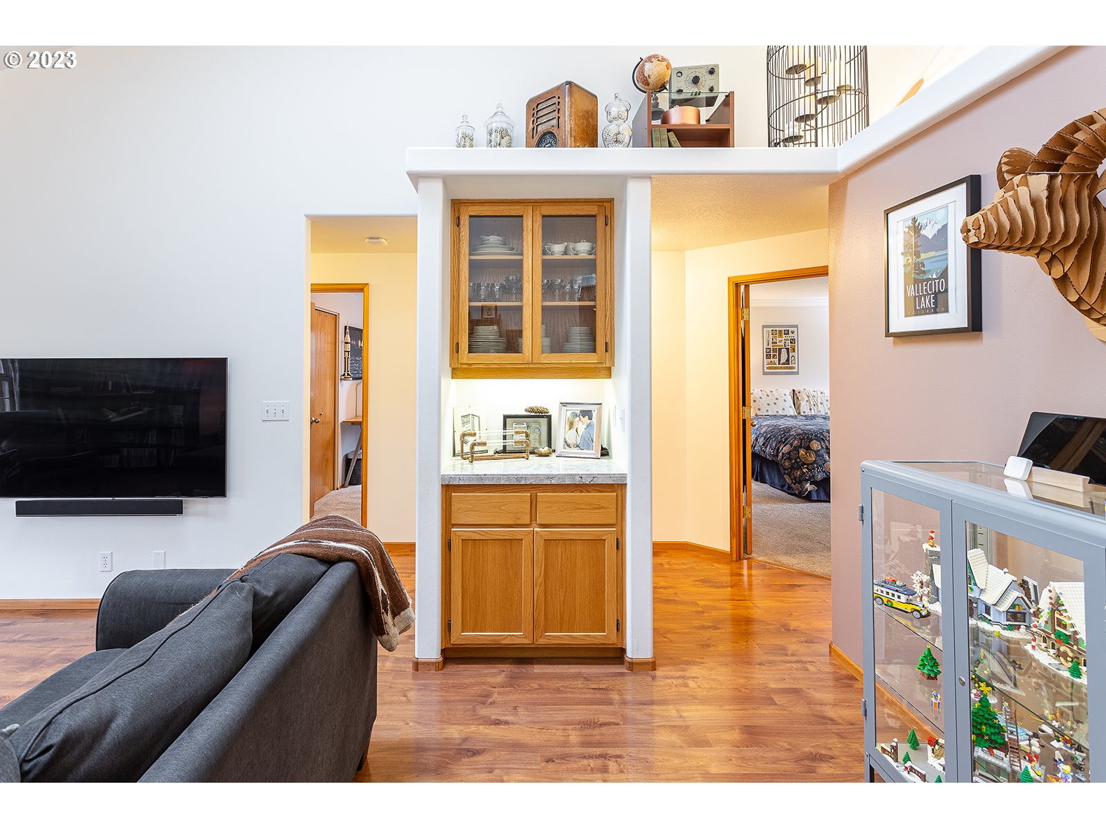 4010 Torrington Avenue Eugene, OR 97404 - Photo 16 of 35 a living room with furniture and a flat screen tv