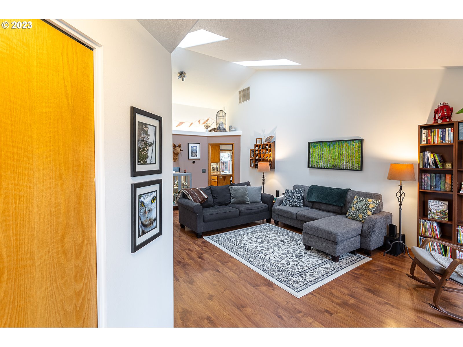 4010 Torrington Avenue Eugene, OR 97404 - Photo 3 of 35 a living room with couch and a bookshelf