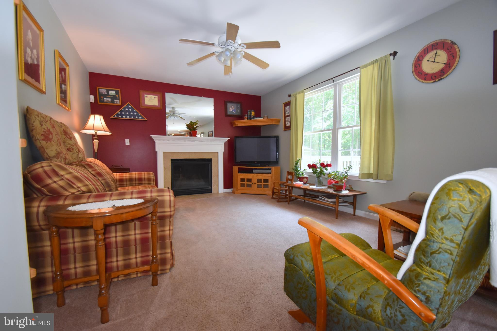 412 Merrick Corner Road Church Hill, MD 21623 - Photo 9 of 27 Family Room with Gas Fireplace