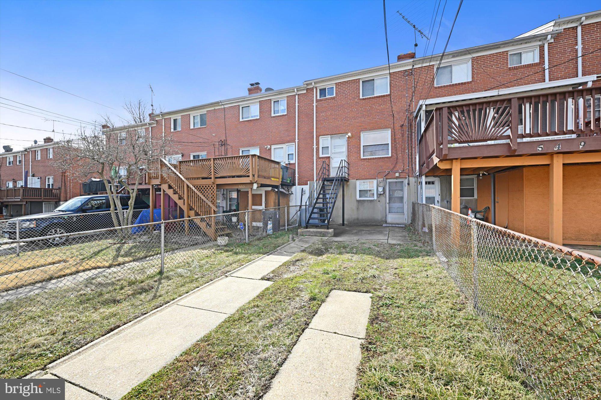 551 Brisbane Road Baltimore, MD 21229 - Photo 31 of 37 Rear Exterior