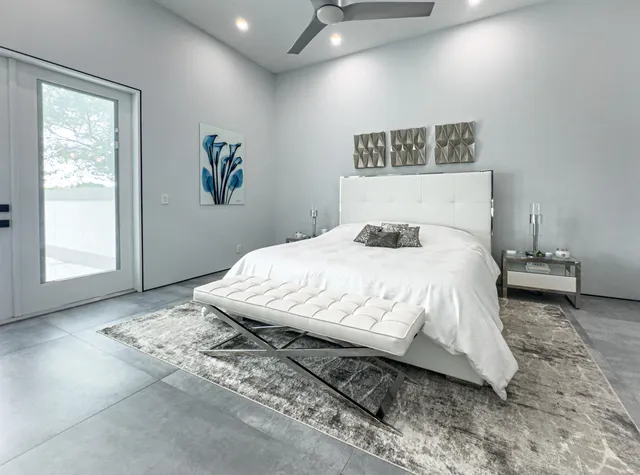a kitchen with stainless steel appliances granite countertop a stove and a microwave