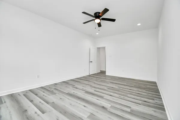 wooden floor in an empty room