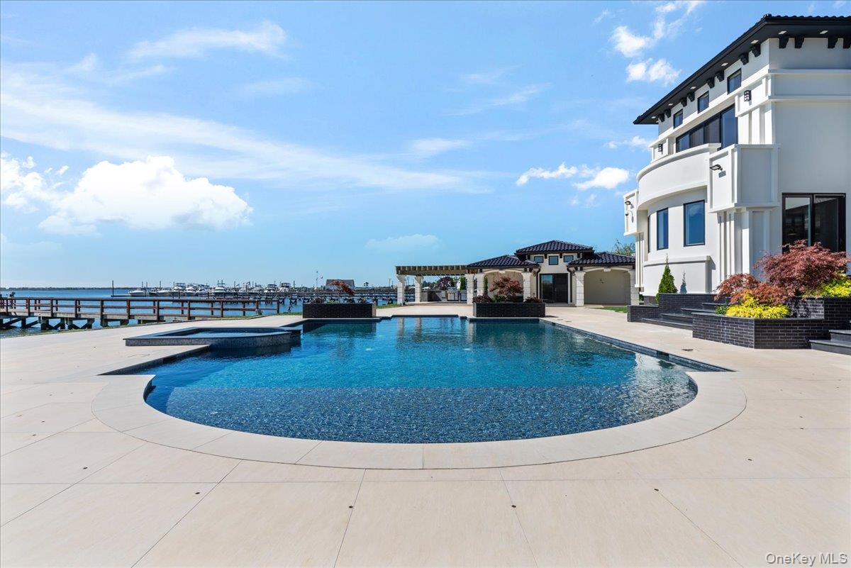 190 Curtis Road Woodmere, NY 11598 - Photo 39 of 46 a view of outdoor space yard swimming pool and furniture