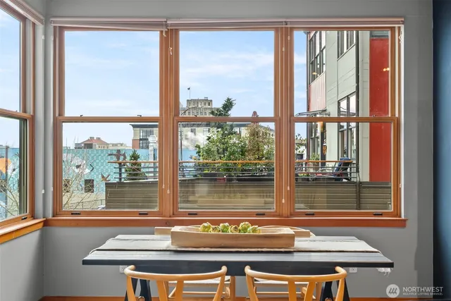 a view of a window with outside view