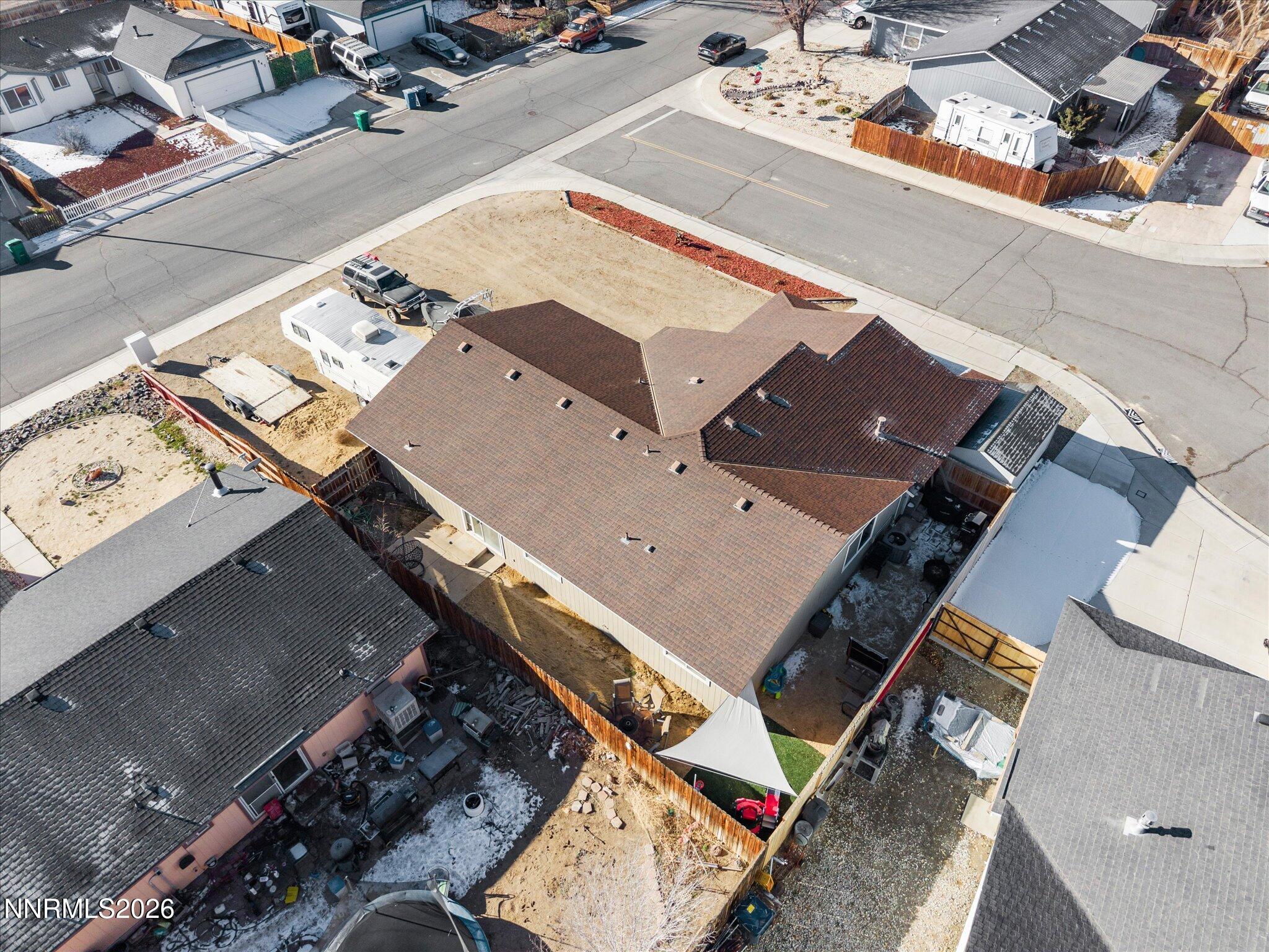 668 Farm Circle Fernley, NV 89408 - Photo 40 of 46 an aerial view of a house