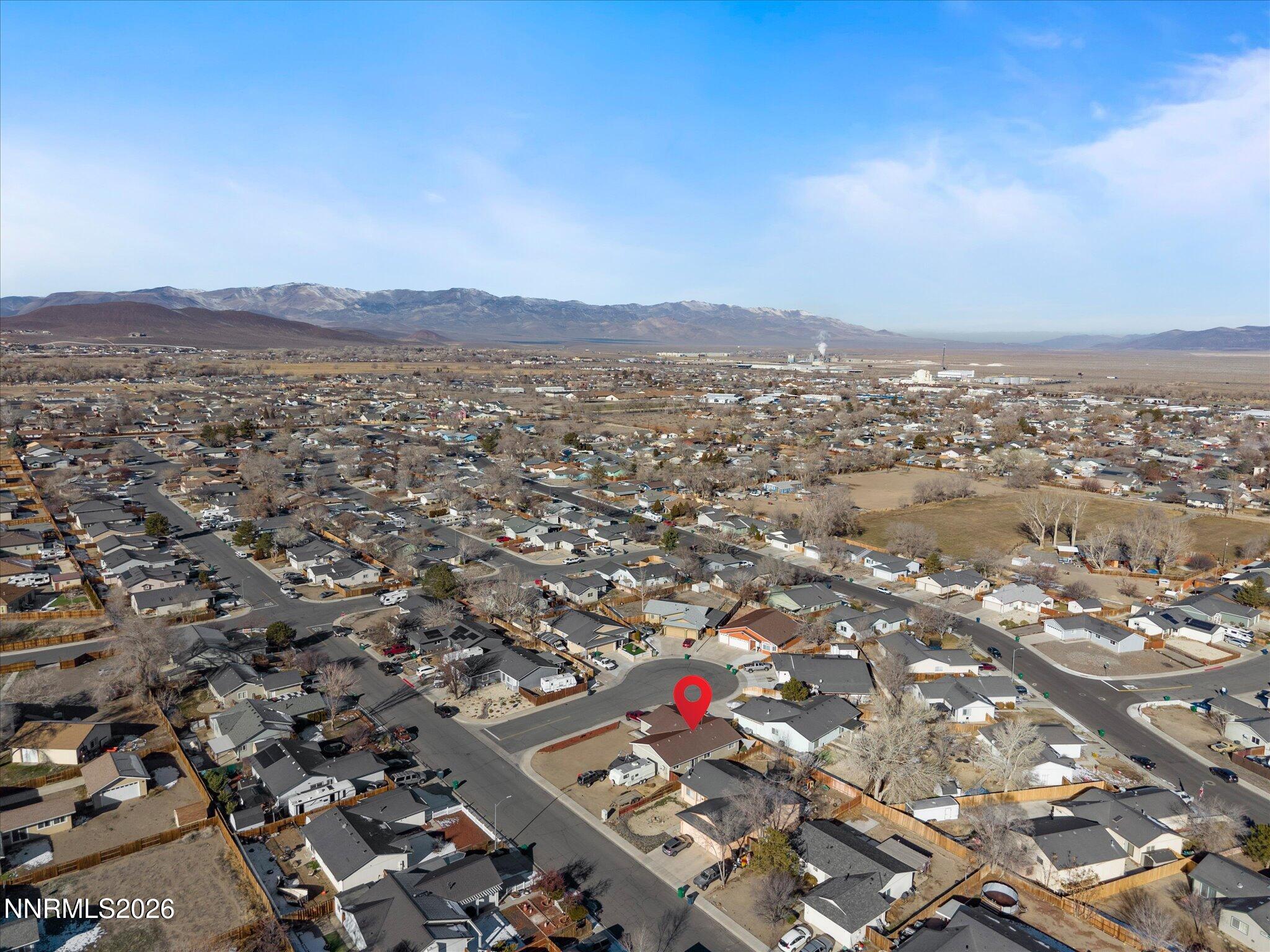 668 Farm Circle Fernley, NV 89408 - Photo 44 of 46 an aerial view of multiple house