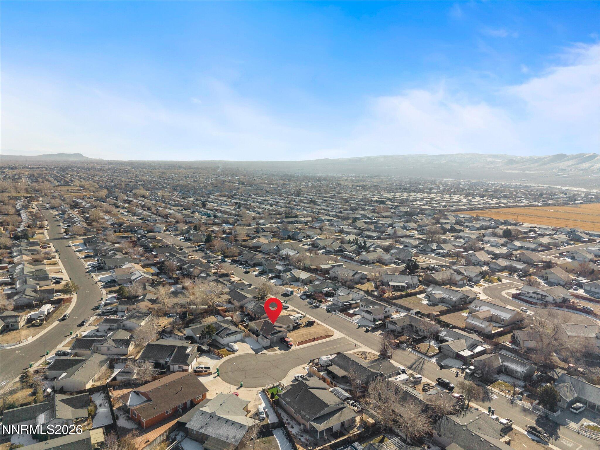 668 Farm Circle Fernley, NV 89408 - Photo 46 of 46 an aerial view of a city