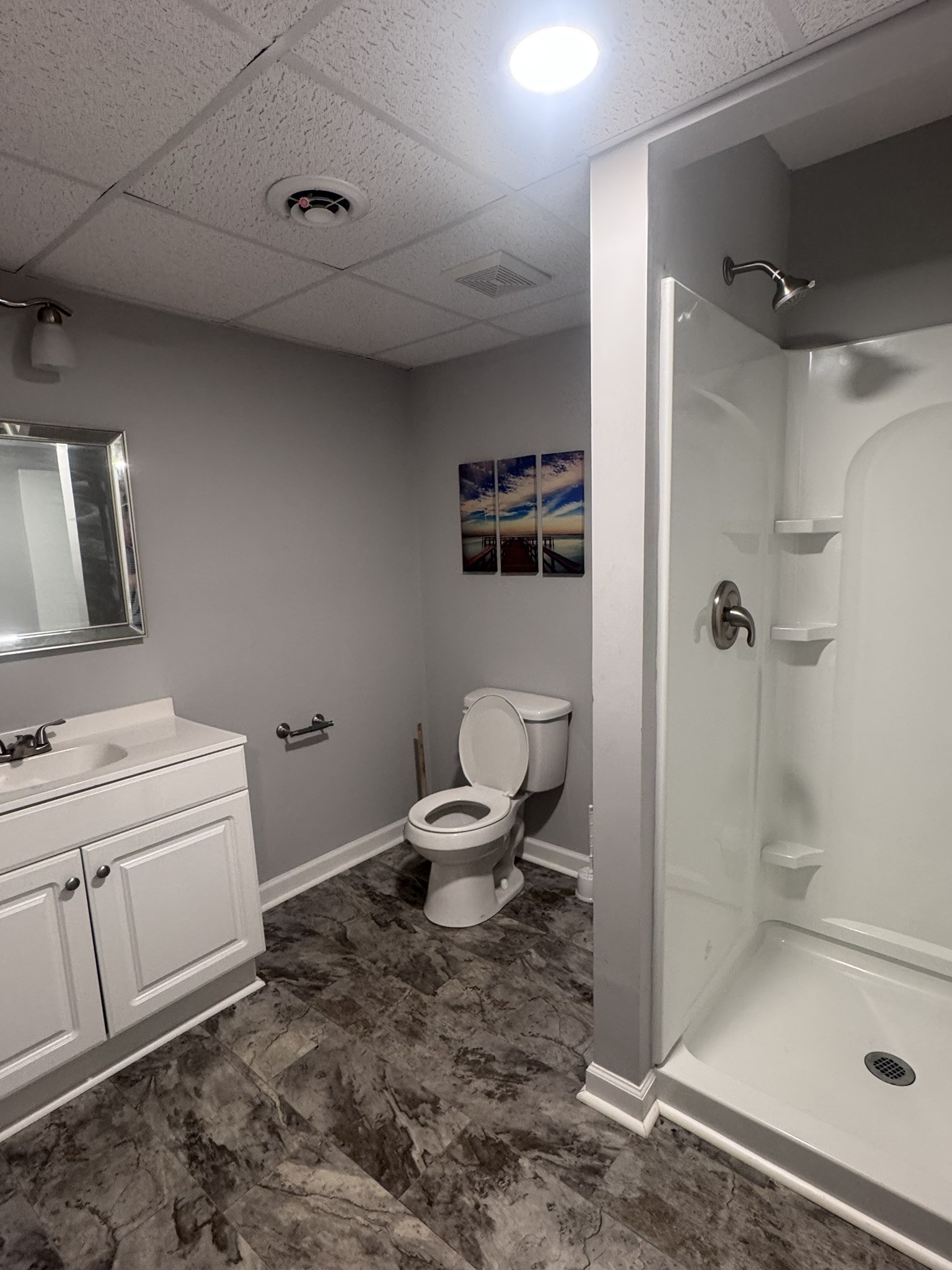 236 Raintree Drive Clarksville, TN 37042 - Photo 15 of 19 a bathroom with a sink toilet and shower