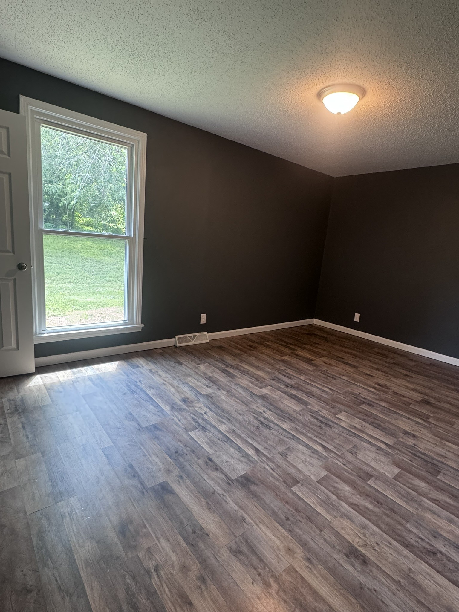 236 Raintree Drive Clarksville, TN 37042 - Photo 5 of 19 an empty room with wooden floor and windows