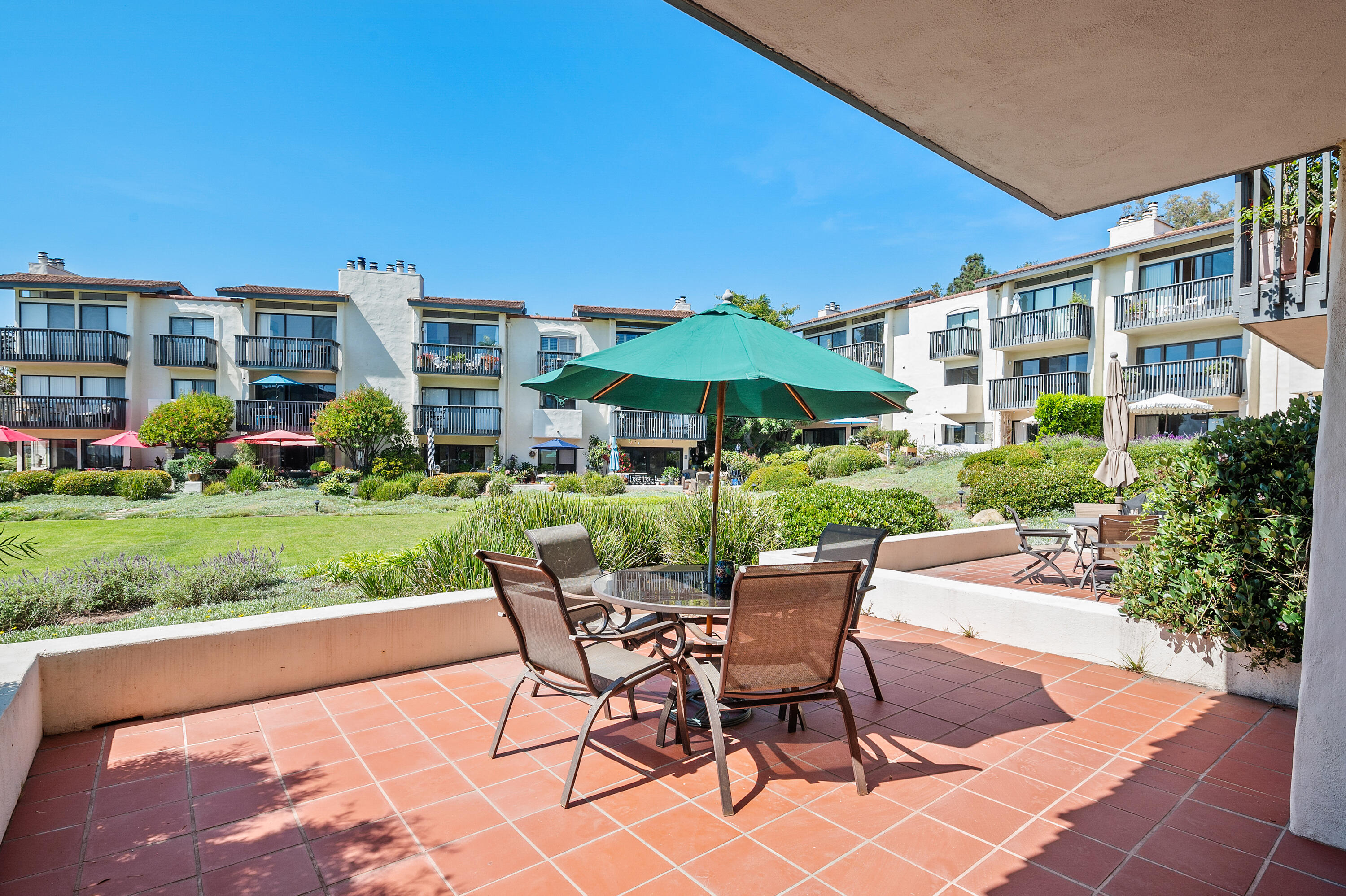 3375 Foothill Road, Unit 212 Carpinteria, CA 93013 - Photo 15 of 19 Sunny Patio