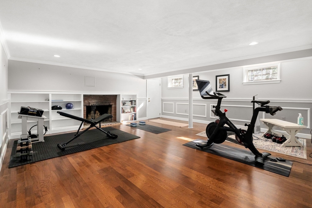 20 Windsor Road Needham, MA 02492 - Photo 24 of 29 a view of a livingroom with workspace and a window