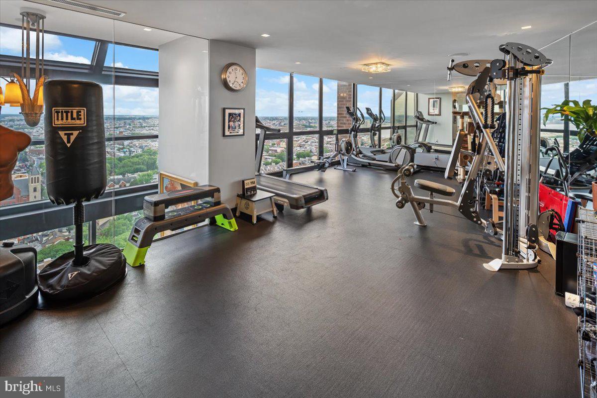 241 South 6th Street, Unit PH2505/2406 Philadelphia, PA 19106 - Photo 24 of 41 Home Gym