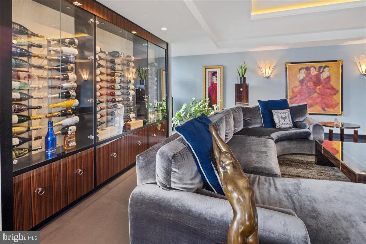 241 South 6th Street, Unit PH2505/2406 Philadelphia, PA 19106 - Photo 8 of 41 1050 Bottle Custom Wine Wall and Storage