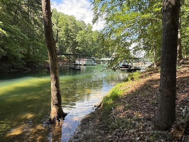 0 Indian Knoll Road Cumming, GA 30041 - Photo 20 of 37 a view of a lake in between two large trees