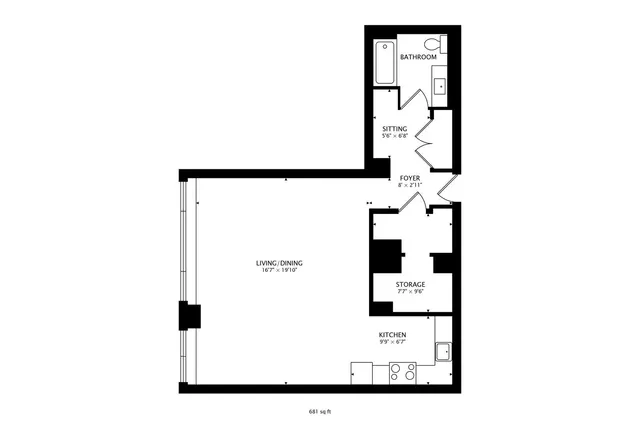 $194,900 | 4250 North Marine Drive, Unit 2324, Chicago, IL 60613