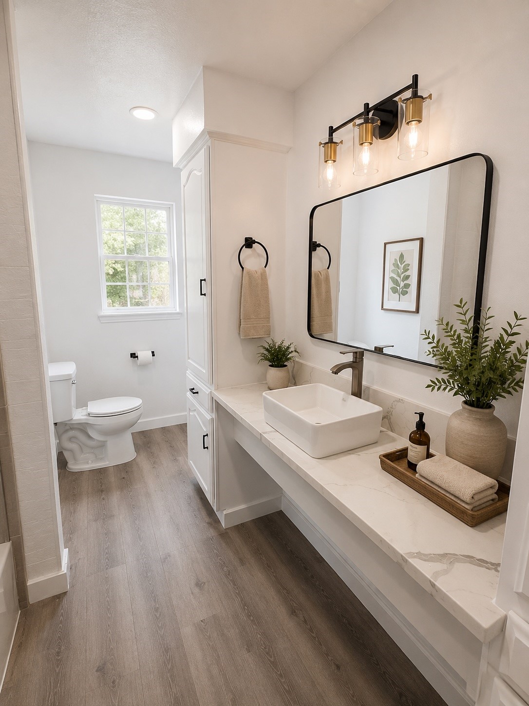 323 Spruce Lake Road Houston, TX 77336 - Photo 13 of 18 Virtually Staged Bathroom #1