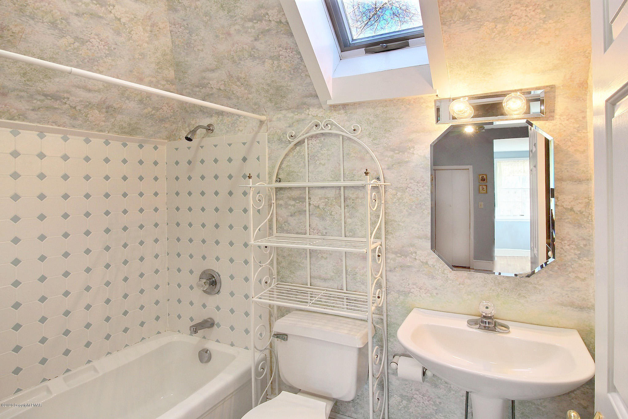 5875 Cherry Valley Road Stroudsburg, PA 18360 - Photo 48 of 65 a bathroom with a sink a toilet and shower