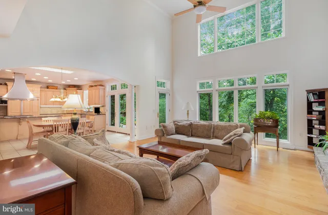 a view of balcony with furniture