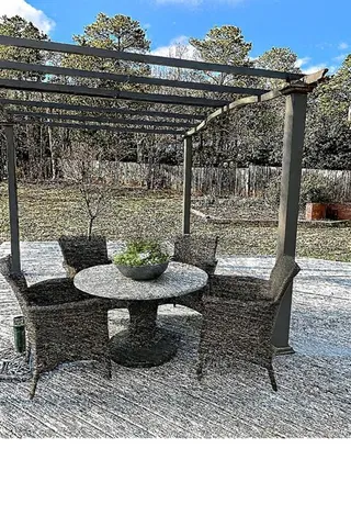 a view of a swimming pool