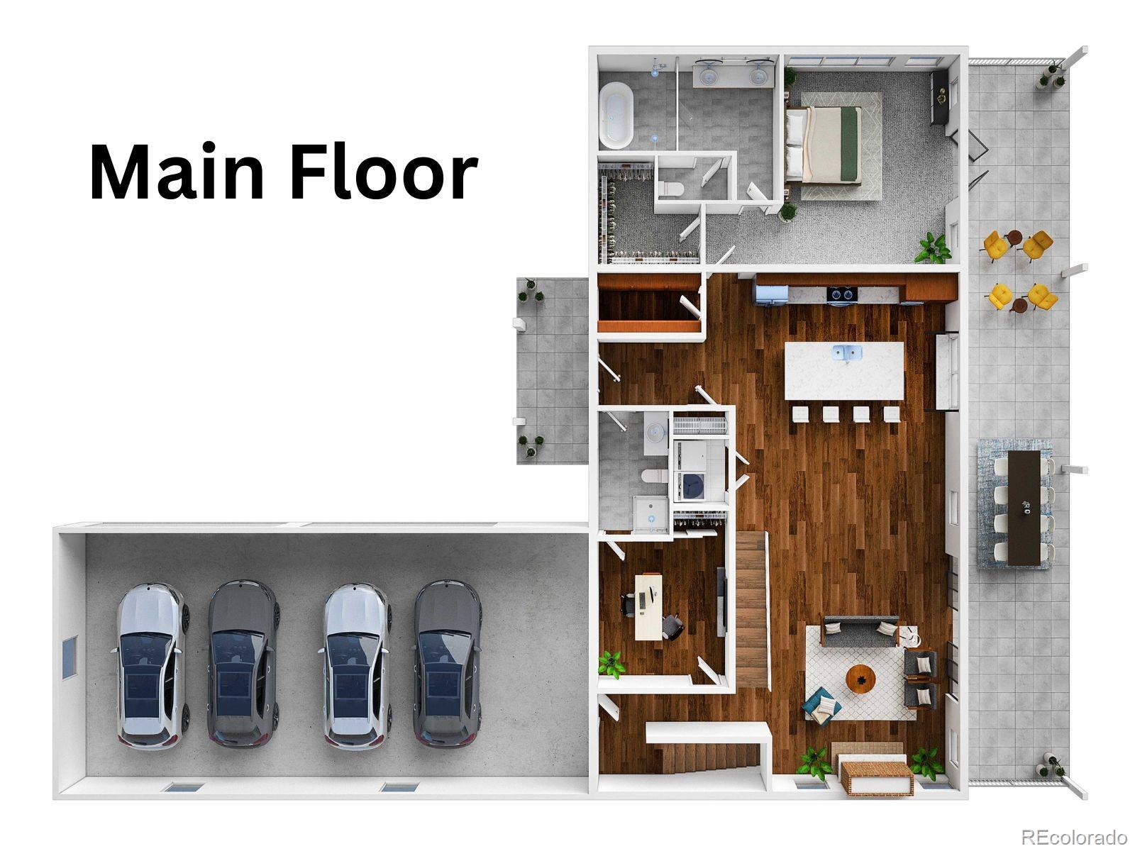 561 Upper Ranch View Drive Granby, CO 80446 - Photo 42 of 44 a front view of a house with parking