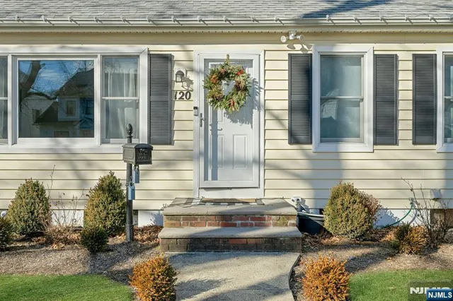 a view of a entryway door front of house