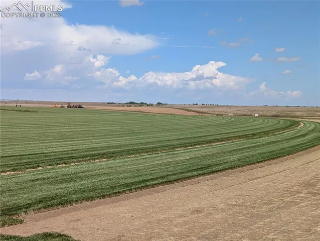 a view of an ocean and beach