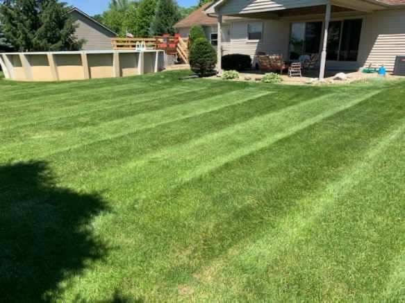 2867 East 752nd Road Utica, IL 61373 - Photo 21 of 23 a view of a house with a yard and sitting area