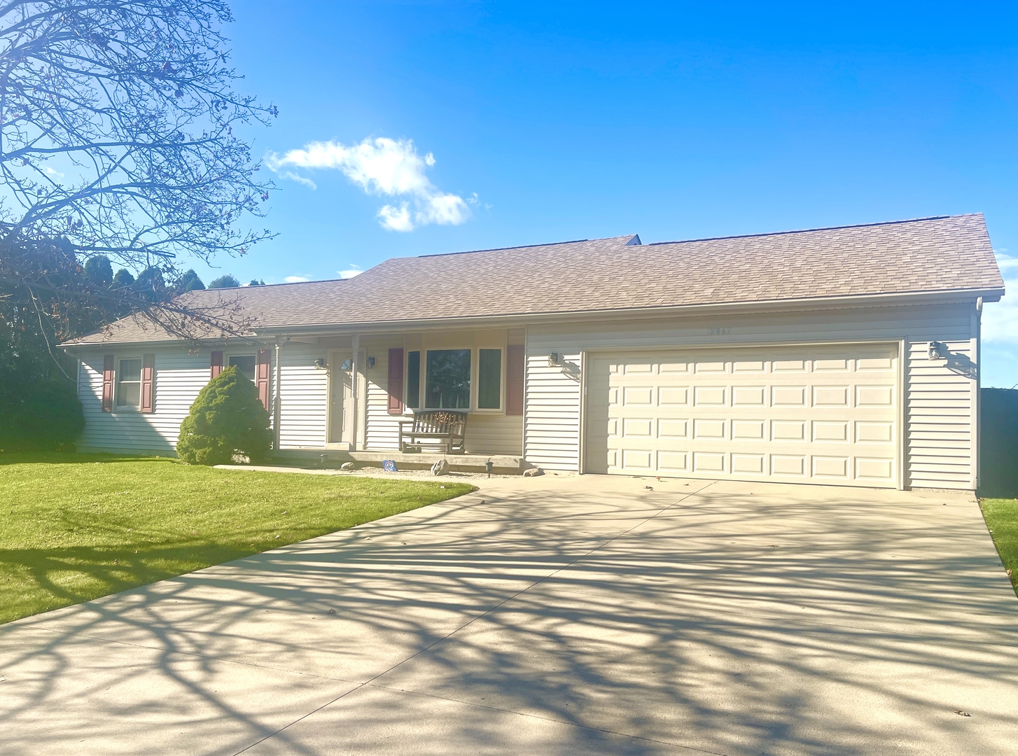 2867 East 752nd Road Utica, IL 61373 - Photo 23 of 23 a view of a house with a patio
