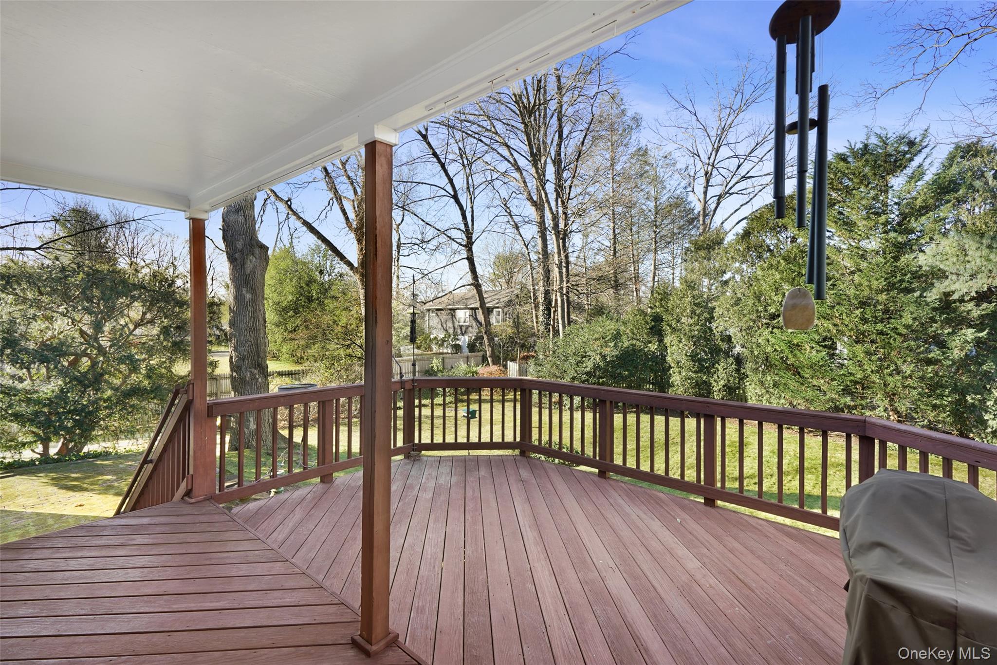 2 Churchill Road Rye Brook, NY 10573 - Photo 16 of 22 a view of a balcony with wooden floor