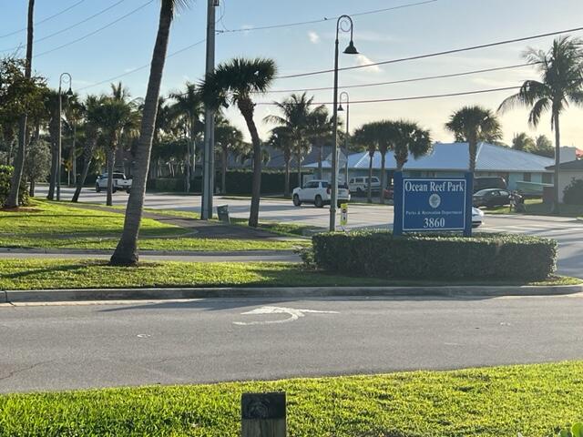 1260 Manor Drive Riviera Beach, FL 33404 - Photo 34 of 56 Entrance to private beach area across th