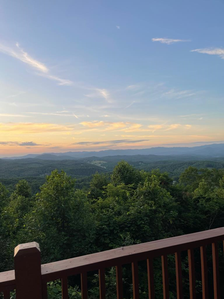1013 Buck Ridge Drive Murphy, NC 28906 - Photo 5 of 34 a view of a balcony with an outdoor space