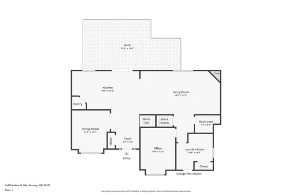$499,000 | 14418 Iodine Street Northwest, Anoka, MN 55303