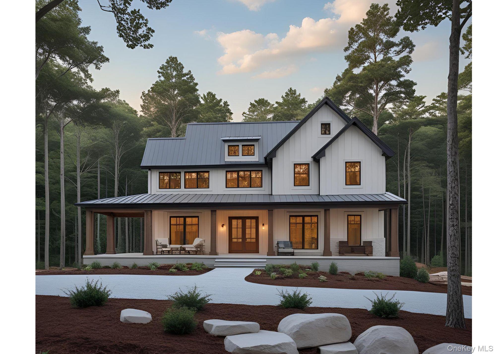 1 Jessup Road Warwick, NY 10990 - Photo 4 of 20 a front view of a house with garden and porch