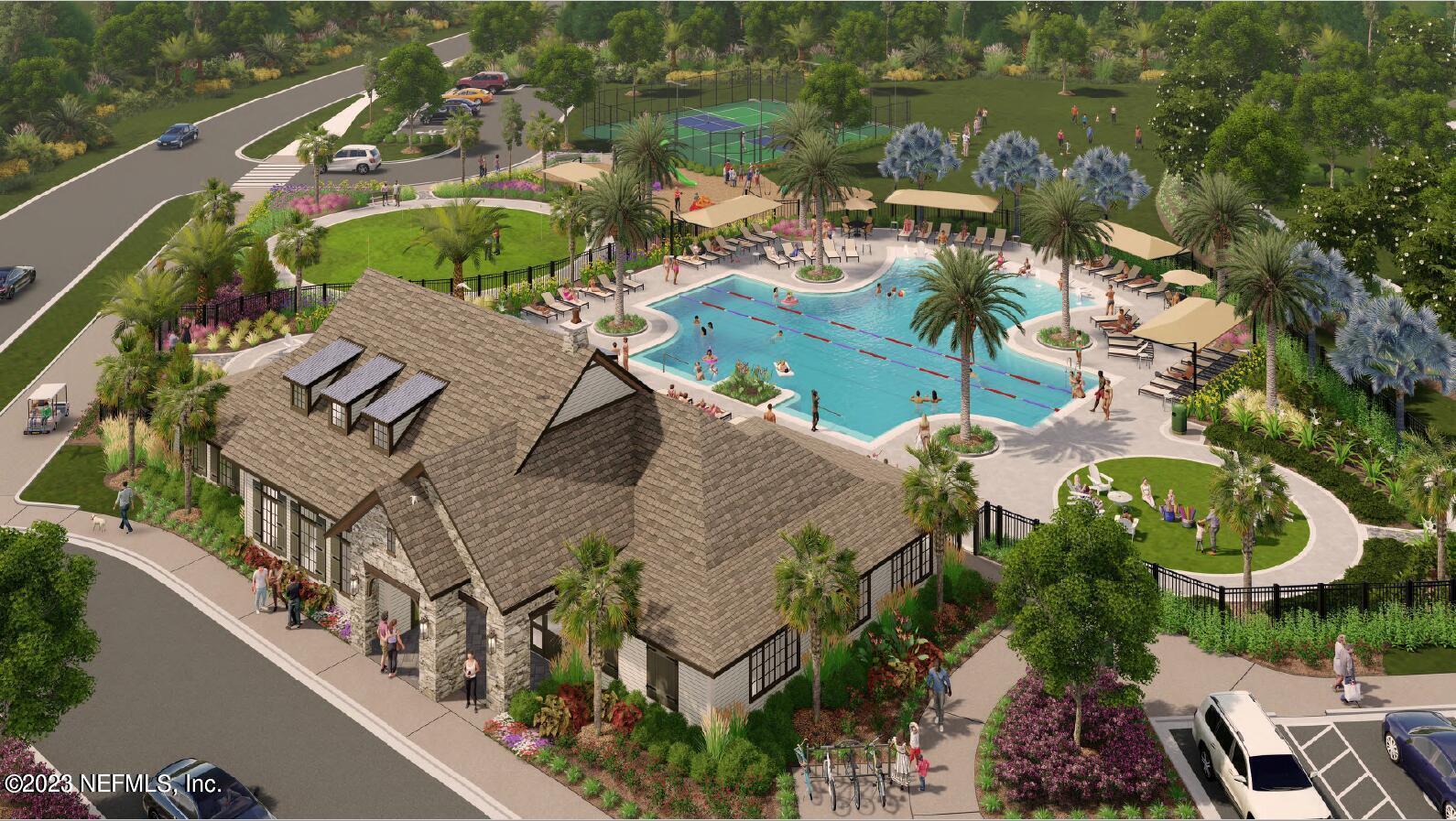 264 Bourmont Rd Street St. Augustine, FL 32095 - Photo 5 of 9 clubhouse pool