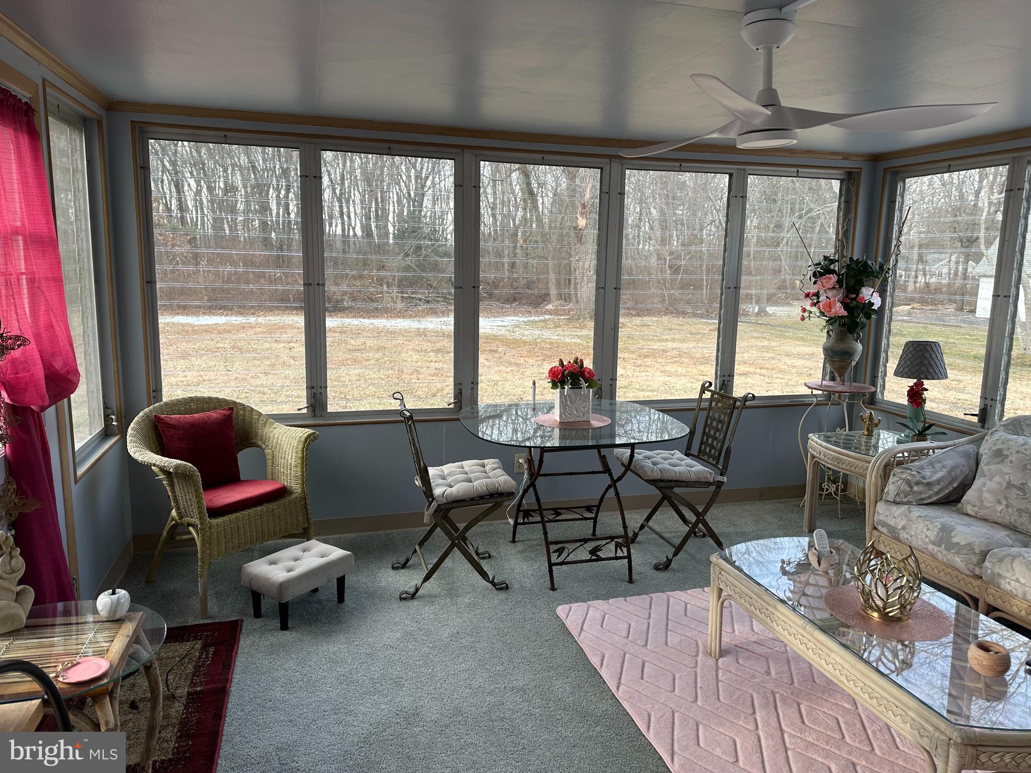 320 West Orvilla Road Hatfield, PA 19440 - Photo 23 of 46 a living room with furniture and a floor to ceiling window
