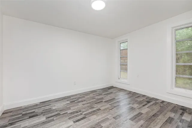 wooden floor in an empty room
