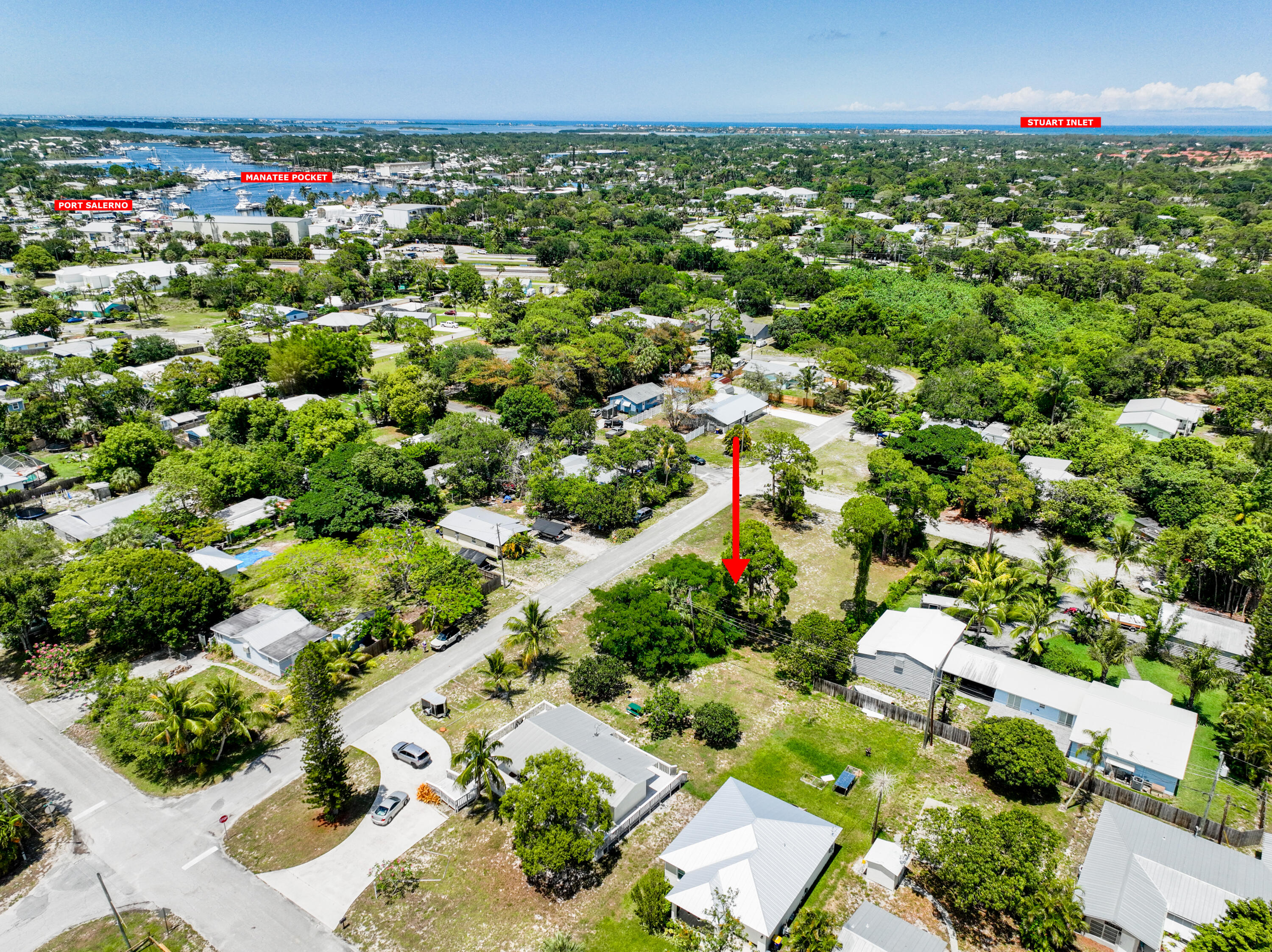 0 Southeast Grant Street Stuart, FL 34997 - Photo 3 of 25 Blue Heron Areial 9 with captions