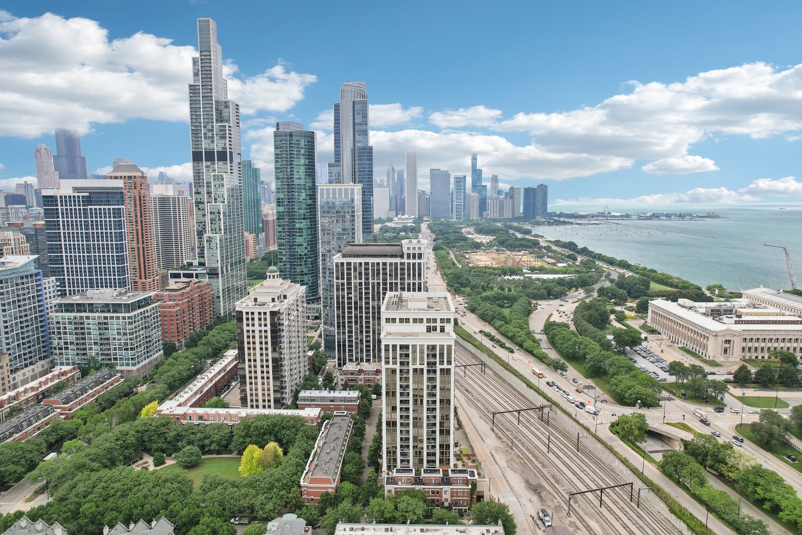 1335 South Prairie Avenue, Unit 2009 Chicago, IL 60605 - Photo 26 of 30 a view of a city with tall buildings
